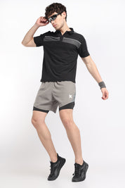 ARCLITE 2-in-1 Performance Shorts | Fog grey