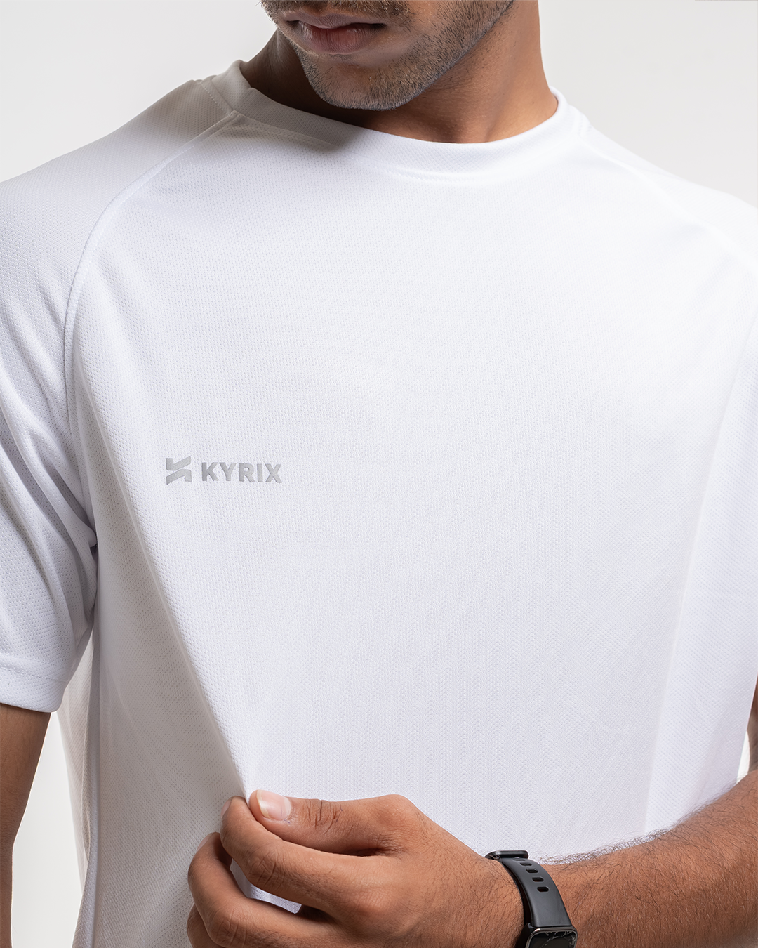 KYRIX Core perfomance raglan T-shirt | white