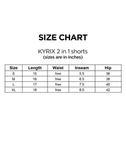 Kyrix 2 in one compression shorts men - gym wear India , sportswear products, kyrix , nike, Adidas , decathlon , performax