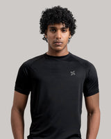 Performance Raglan T-Shirt for Men - Black