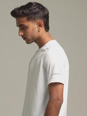 Core performance raglan T-shirt for men in white by KYRIX video
